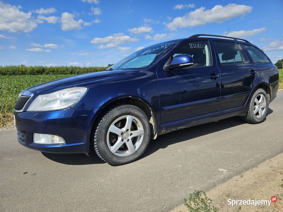 Skoda Octavia 16 TDI DSG niebieski lubelskie Nałęczów