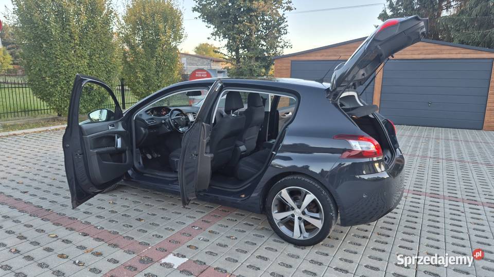 PEUGEOT 308 12 131 OPŁACONY bogata wersja podgrzewane fotele