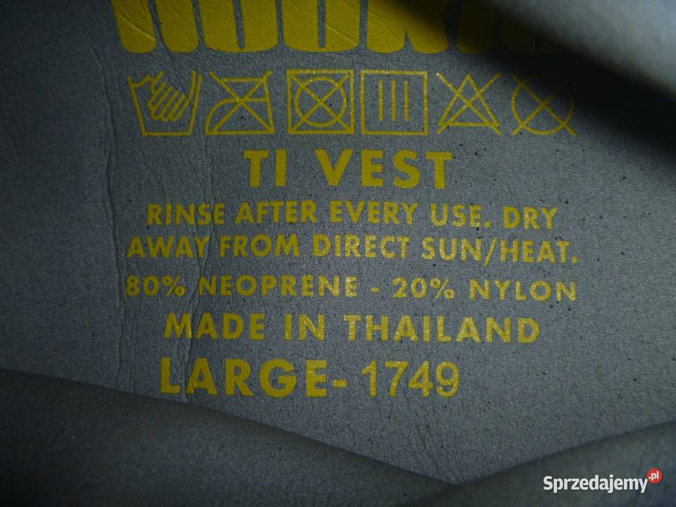 Nowy Top Nookie TiVest 1mm Kamizelka Neoprenowa Olsztyn
