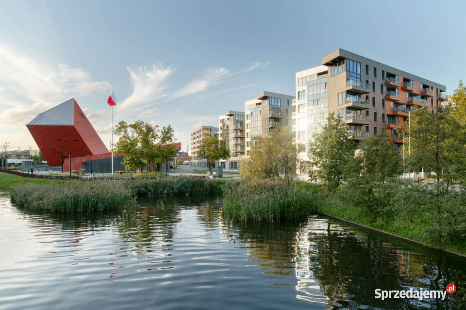 Nowy apartament Gdańsk Stare Miasto Motławie balkon