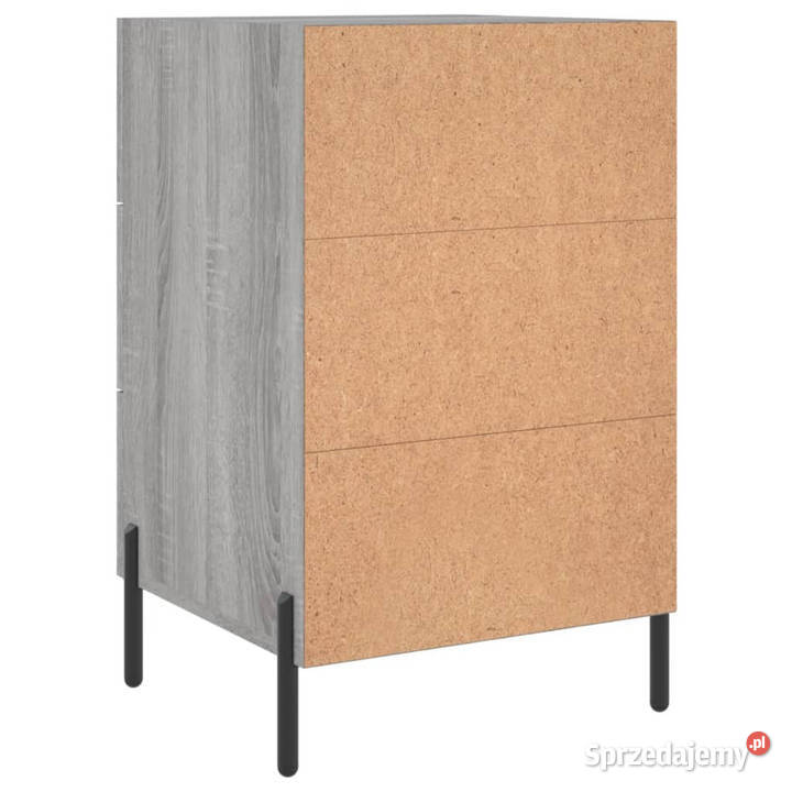 Szafka nocna szary dąb sonoma 40x40x66 WM827674 Warszawa