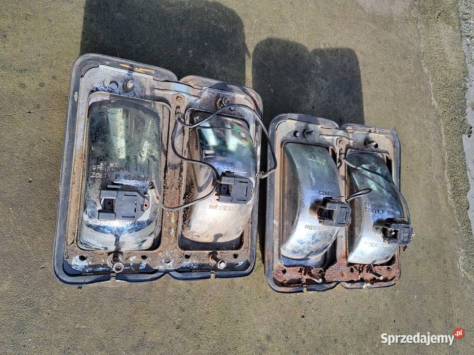 Lampy tylne Fiat125p 6774r Leszno sprzedam