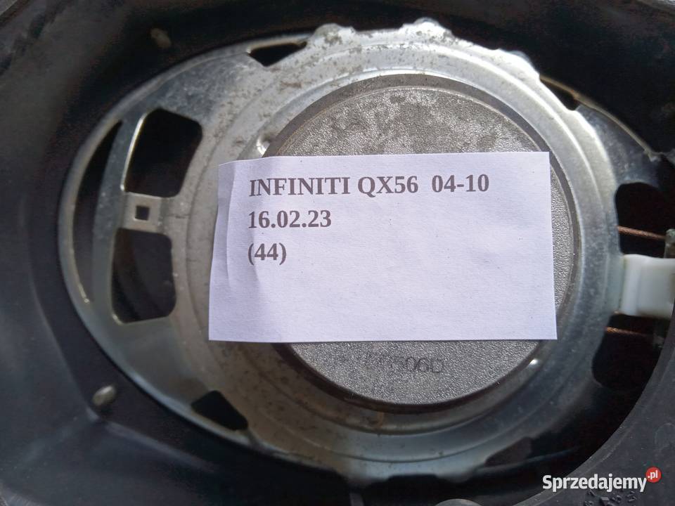 GŁOŚNIK INFINITI QX56 20042010 Nowy Tomyśl