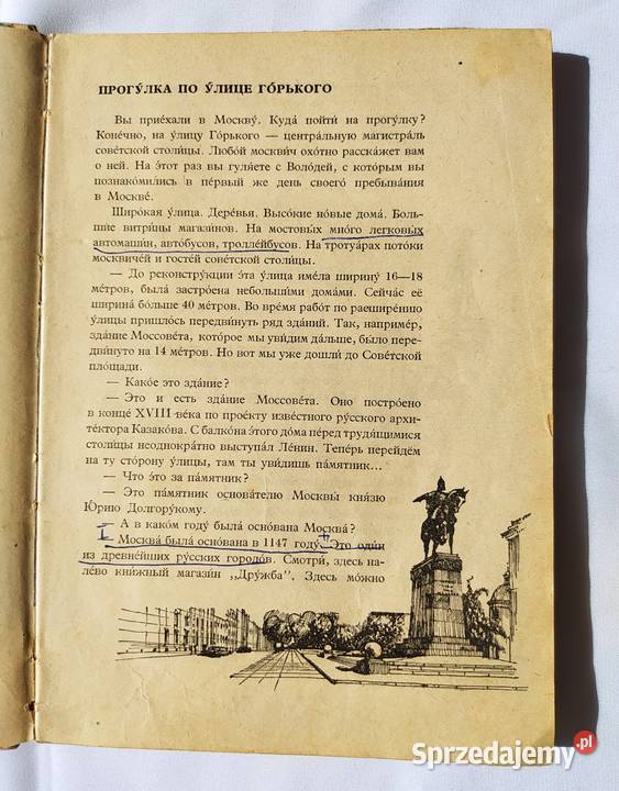 JĘZYK ROSYJSKI klasy IV liceum podlaskie Hajnówka sprzedam