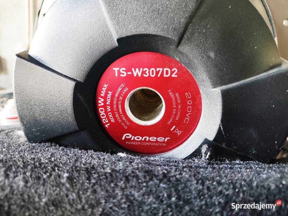 Skrzynia bassowa basowa tuba subwoofer Pioneer skrzynie basowe i tuby Głośniki Niegowonice