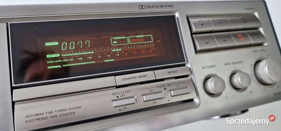 Magnetofon cassette deck ONKYO TA2820 wielkopolskie Międzychód