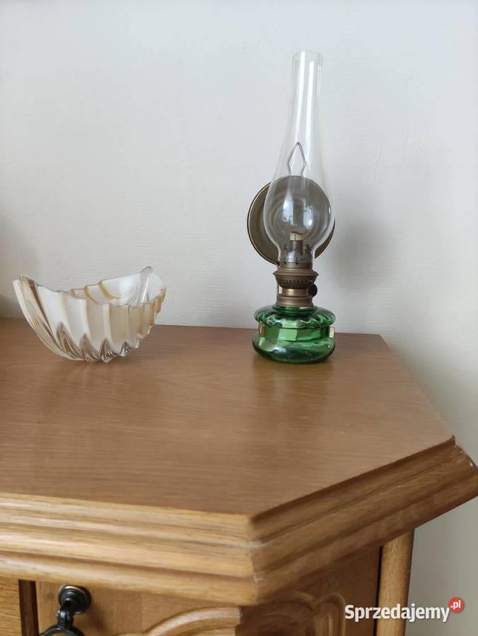 Lampa naftowa szklana sprzedam
