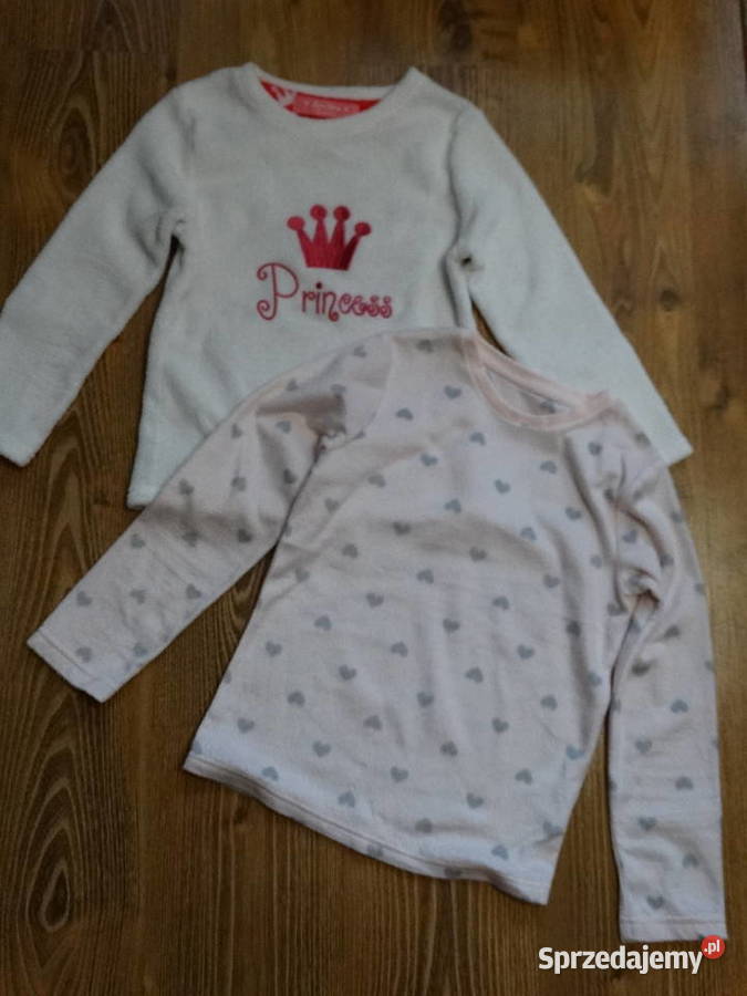 Bluzeczki misiowe ciepłe r140 910lat Rozmiar 140 Legnica