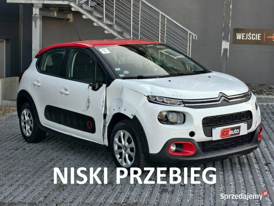 Citroen C3 12 benz 110 mały przebieg ledy klima Citroën
