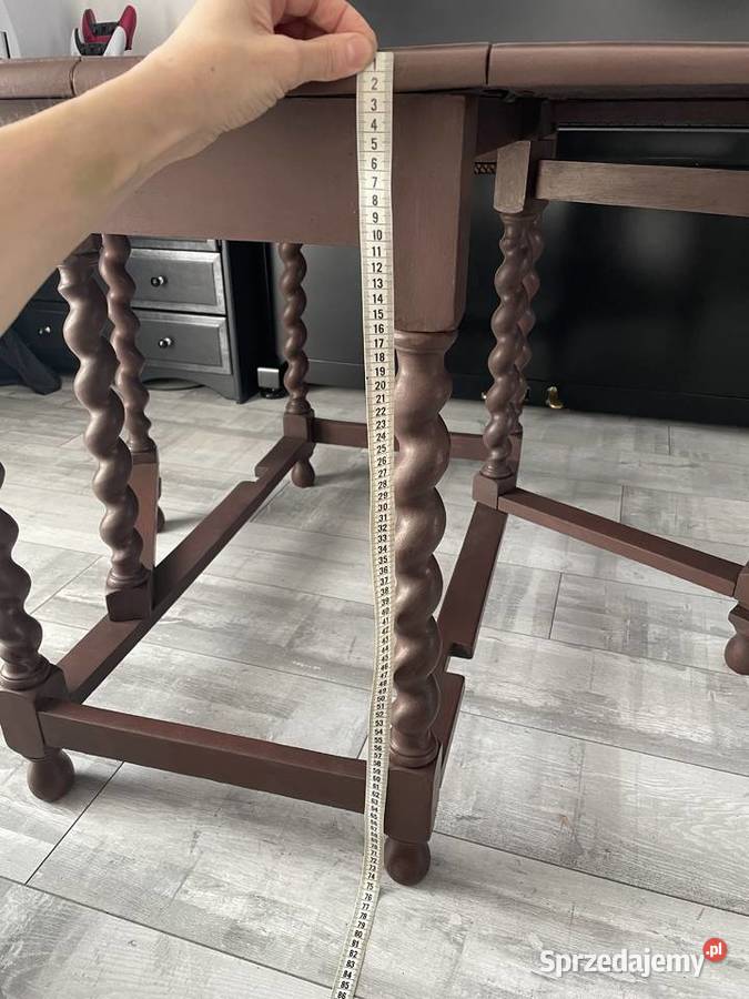 Składany stół Gdański owalny antyk Kraków