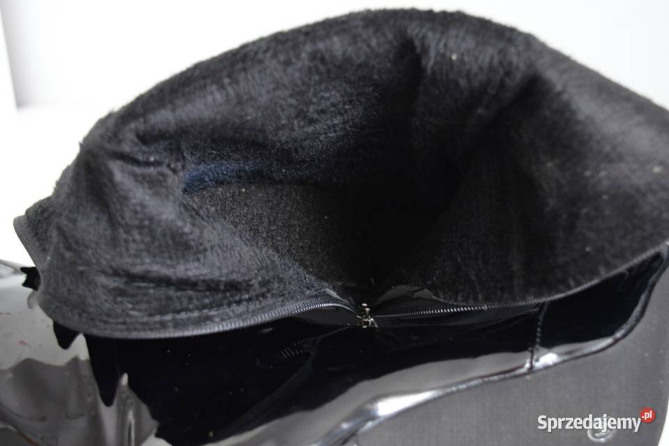 Wysokie kolano kozaki na SMUKŁEJ SZPILCE z 28cm