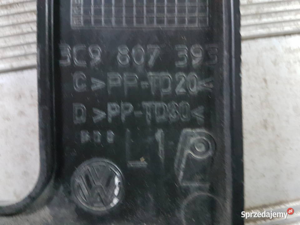 VW PASSAT B6 KOMBI SLIZG ZDERZAKA WSPORNIK wielkopolskie