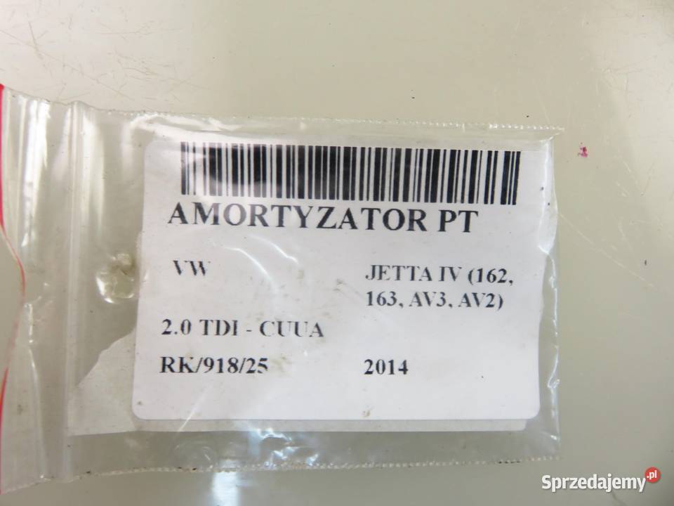 AMORTYZATORY TYŁ VW JETTA IV 20 TDI CUUA sprzedam