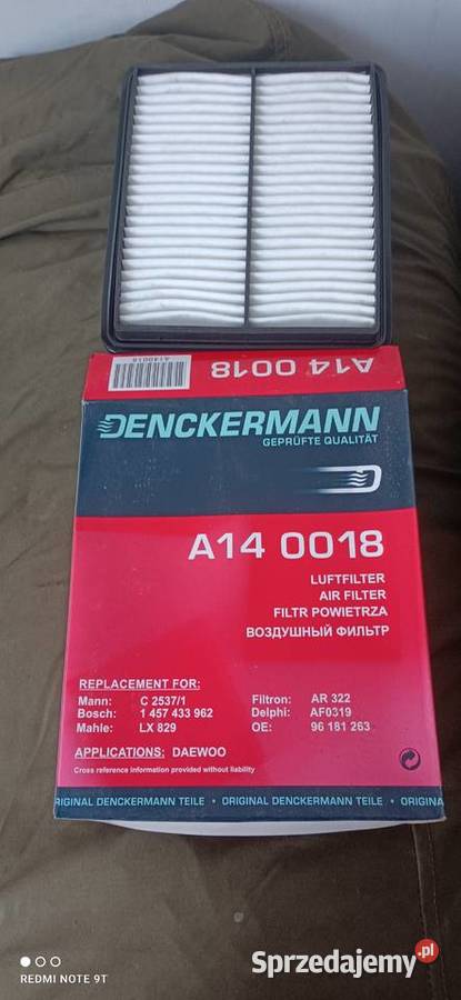 FILTRY POWIETRZA RÓŻNE Aleksandrów Kujawski