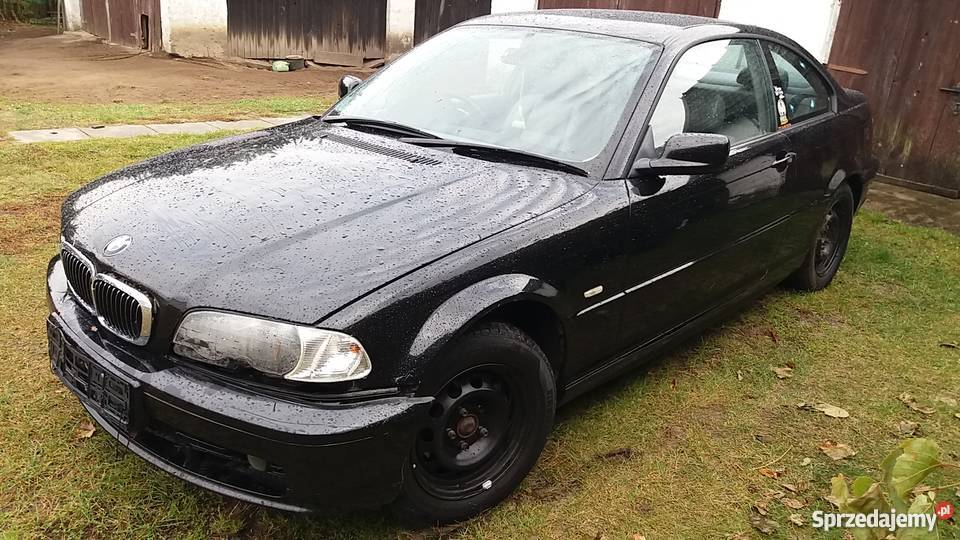 Bmw E46 Coupe 2002r 20 143 uszkodzone całą Stalowa Wola