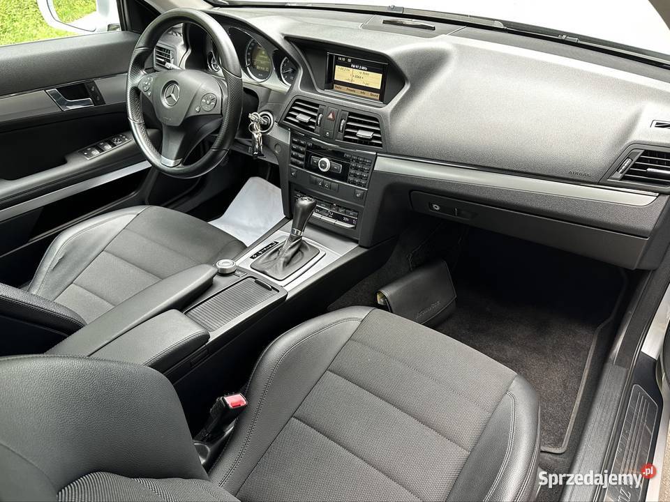 Mercedes Benz E klasa w207 V6 coupe wyjątkowy