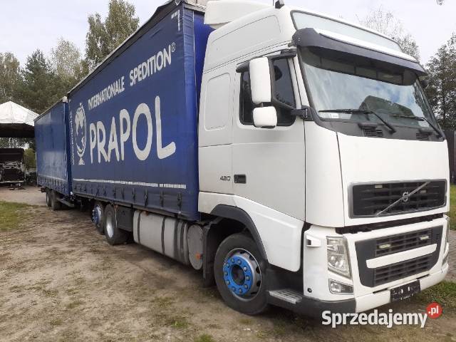 Volvo FH tandem 7777 38pal 120m3 manual mazowieckie