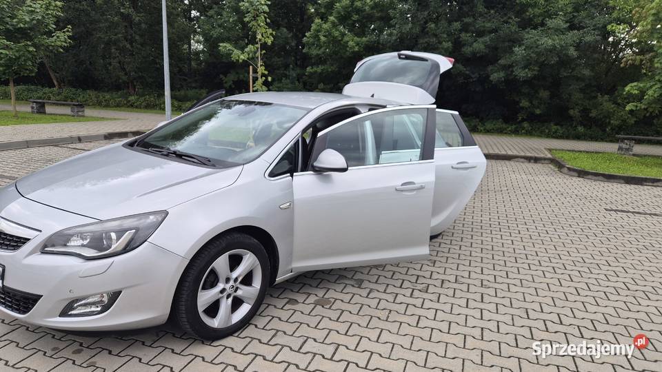 Opel Astra J Sport LPG Super Stan Jeden podgrzewane fotele Gdów