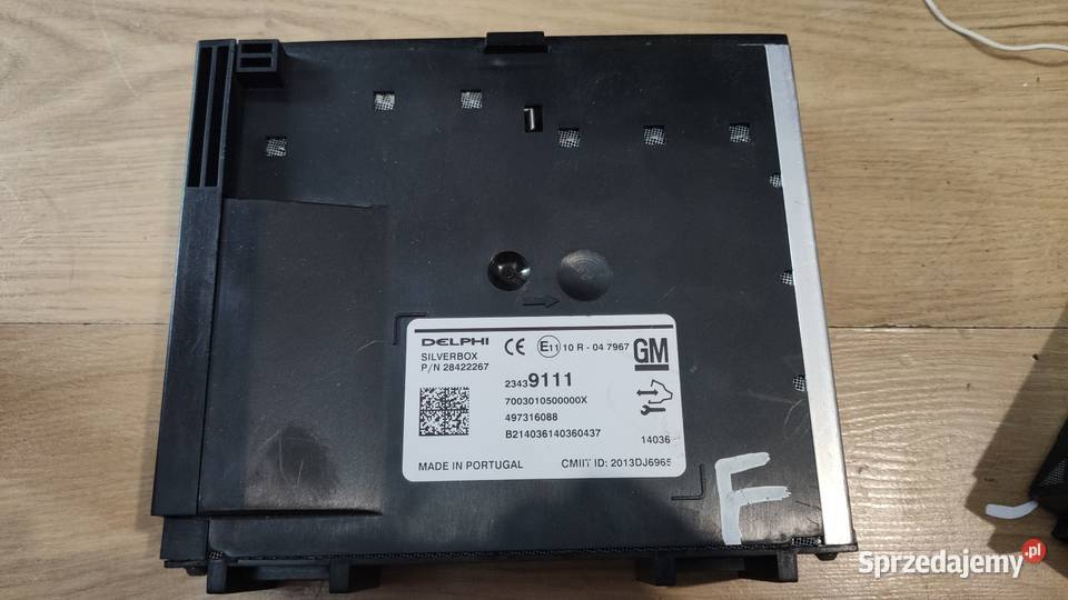 MODUŁ SILVERBOX PROGRAMOWANIE 23439111 RADIO Bytom