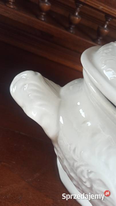 Waza z różami wielka Ręcznie zdobiona Wspaniałe Gdańsk