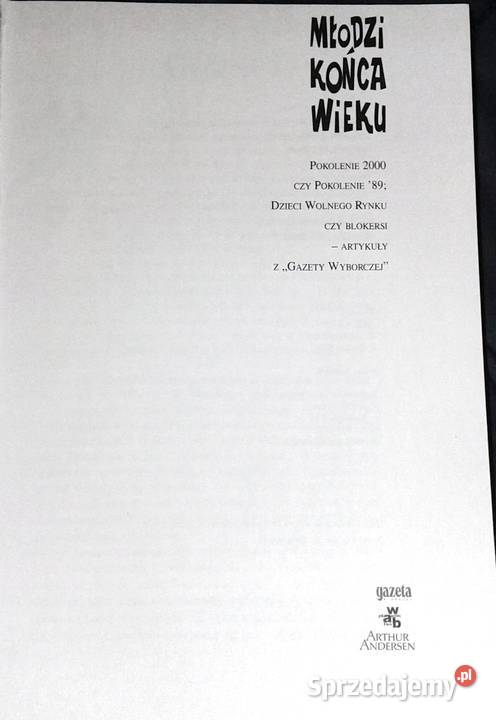 Młodzi końca wieku Marcin Piasecki Chełm