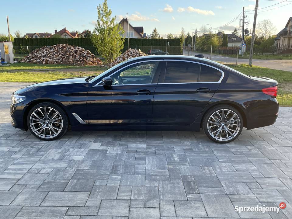 BMW 520d xDrive G30 2018 CarPlay Hak Serwisowany nieuszkodzony podlaskie Grajewo