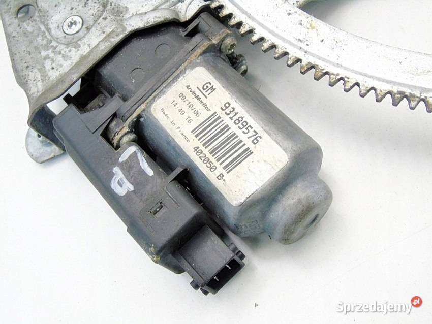 Podnośnik szyby lewy przód Opel Meriva A osobowe Sosnowiec