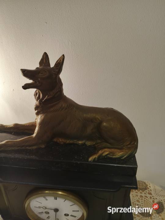 zegar kominkowy marmur Fałków