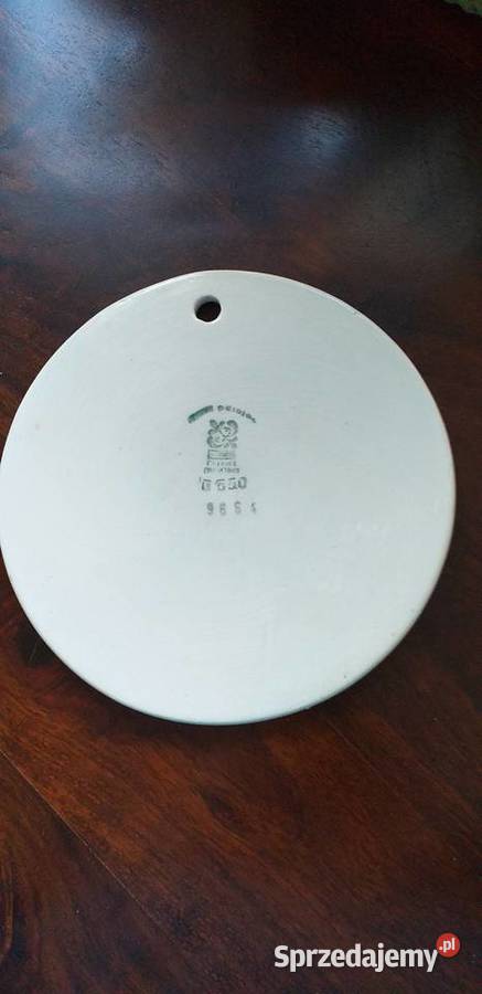 Fajans Włocławek Talerz Unikat Warszawa