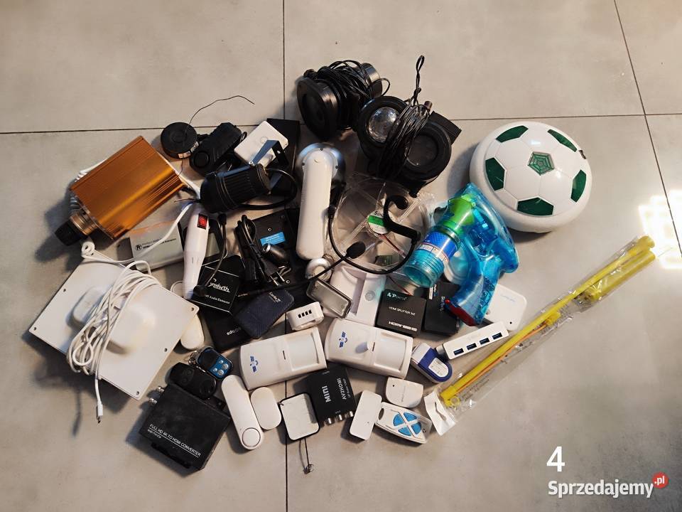 Zestaw elektroniki w większości sprawna Ostrów Wielkopolski