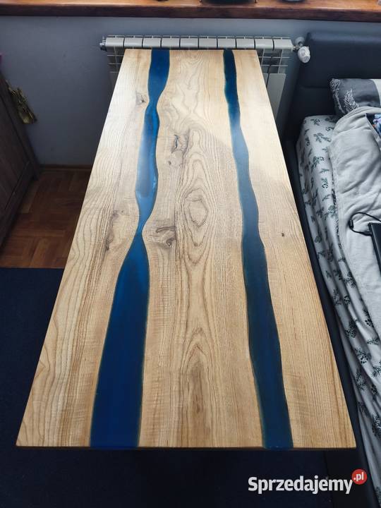 Stół z żywicy do jadalni Meble Zabratówka