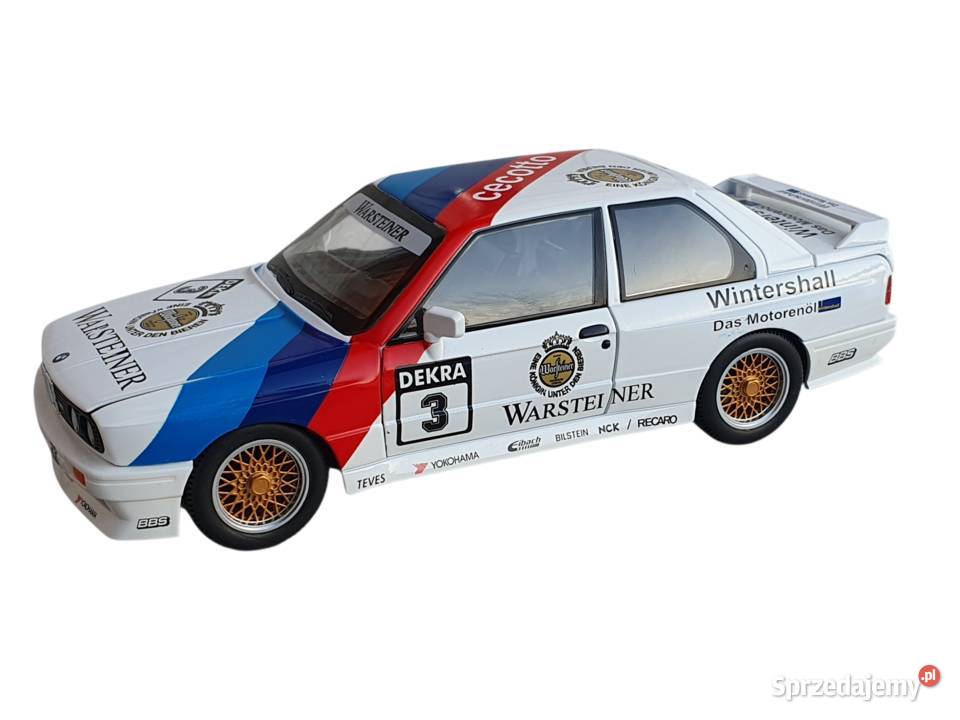 Model samochodu BMW E30 M3 skala 124 wersja 1988 Cieszyn
