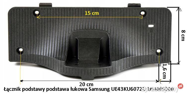 Łącznik podstawy podstawa Samsung UE43KU6072U śląskie Knurów