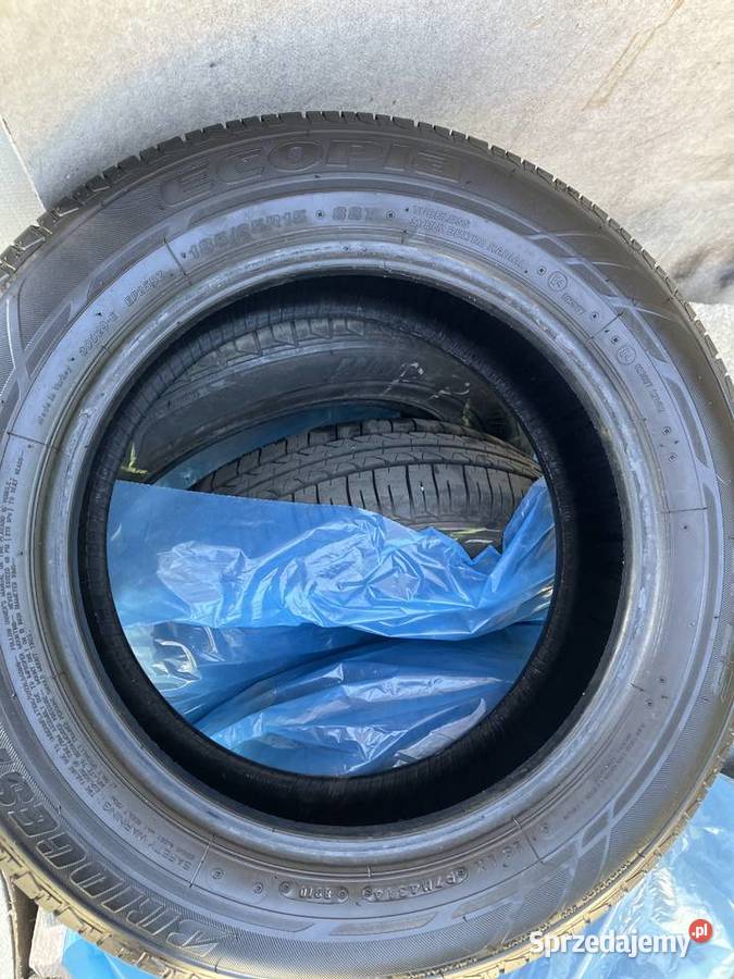 4 opony Bridgestone Ecopia 18565r15 2010 7mm 15cale Motoryzacja śląskie