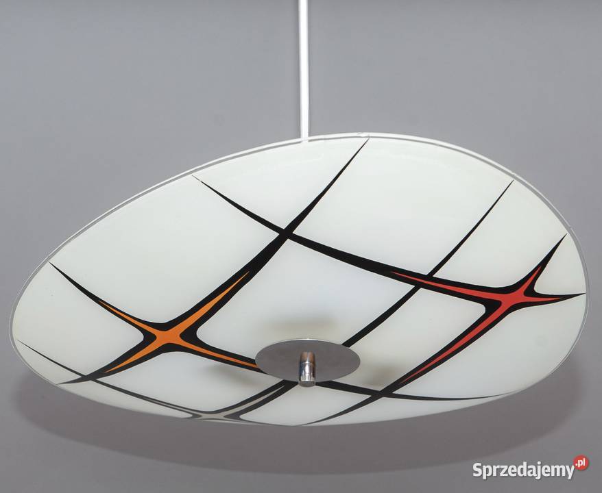 Lampa wisząca lata 60 Look PopArt MidCentury Lampy wiszące śląskie Dąbrowa Górnicza