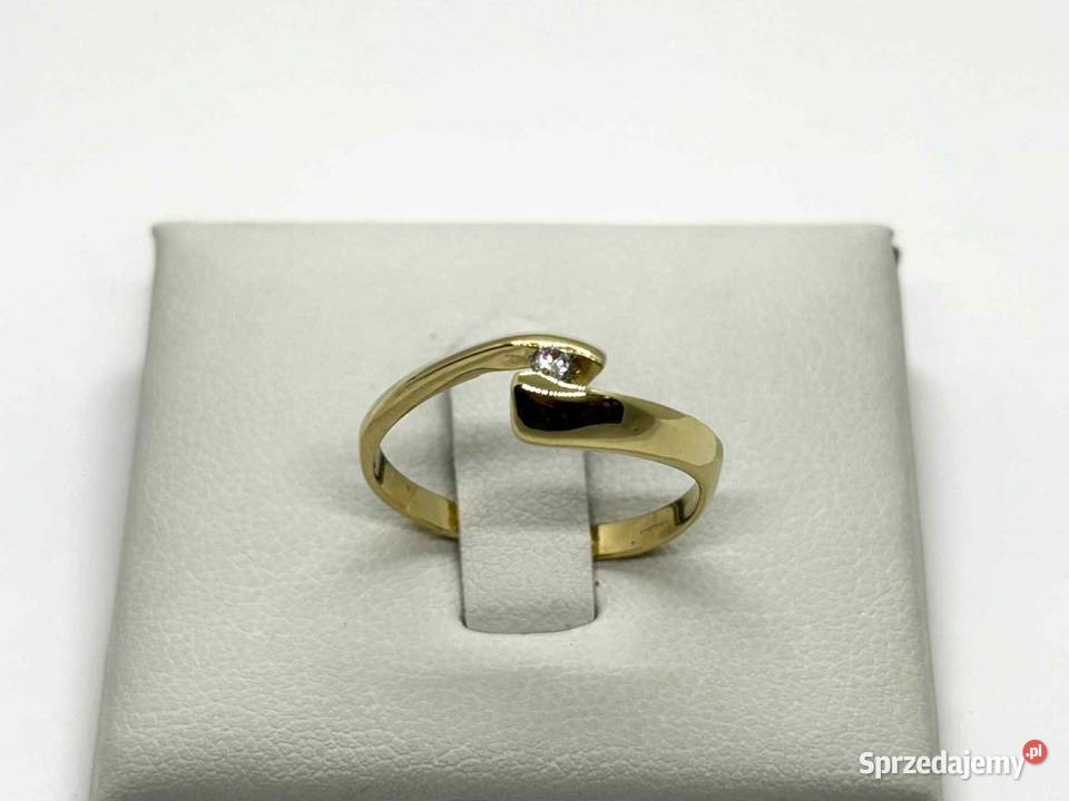Nowy Złoty Pierścionek pr 585 218g R16 złoto Pierścionki warmińsko-mazurskie Elbląg