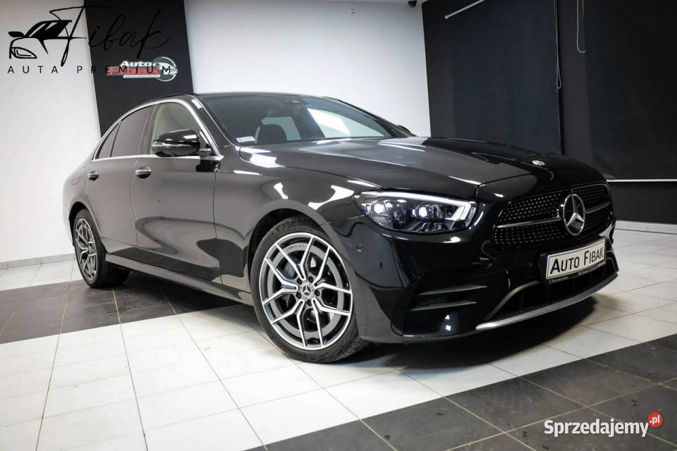 Mercedes E 220 e220d4MaticAMGSalon PolskaI aluminiowe felgi Konstantynów Łódzki
