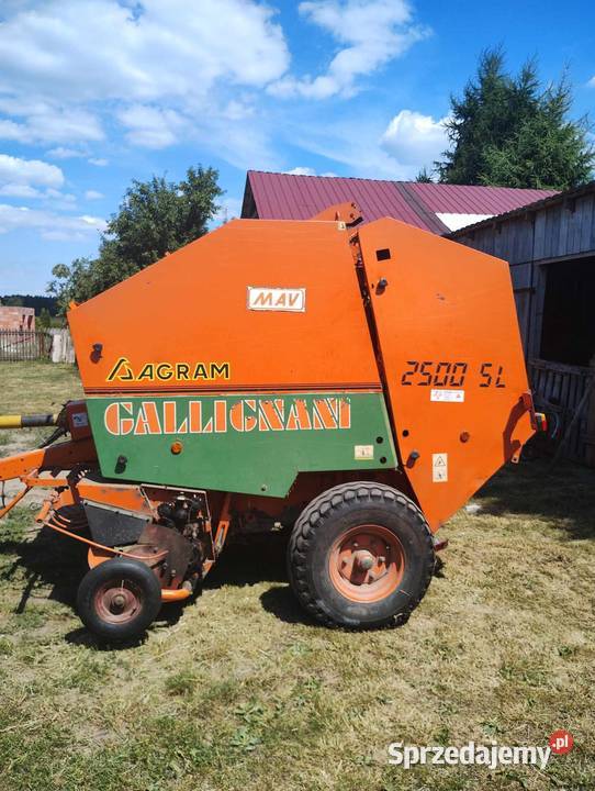 Prasa rolującą Galigani nieuszkodzony Sanogoszcz