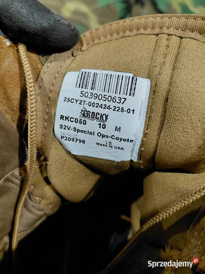 Buty Rocky S2V Special Ops coyote 10M Militaria