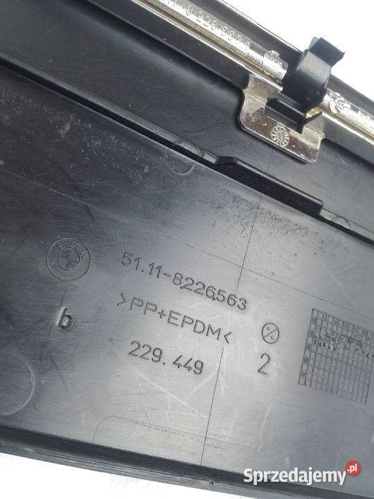 BMW 5 E39 Ramka CHROM pod tablice rejestracyjną Tomaszów Mazowiecki