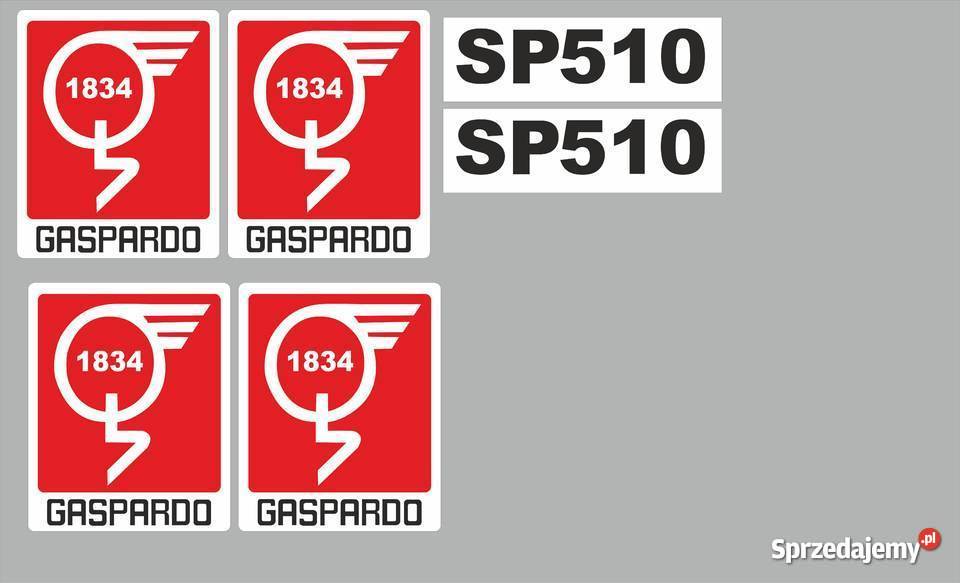 naklejki gaspardo sp510 Jeżewo