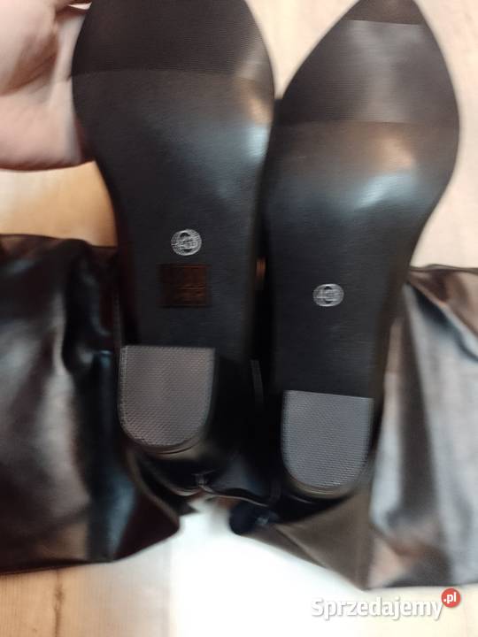 43 Czarne zdobione Kozaki kowbojki wieczorowe małopolskie Kraków