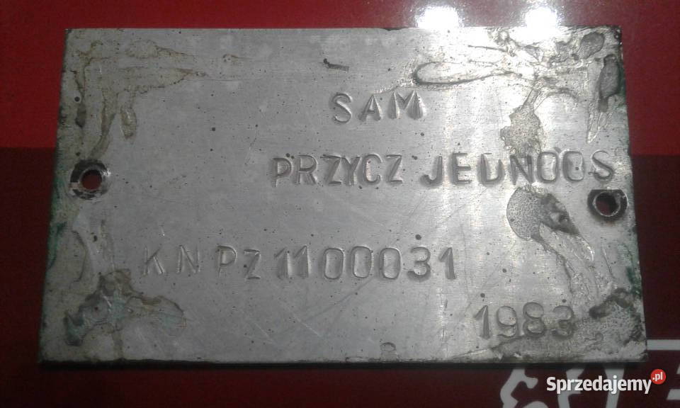 Przyczepa ciezarowa rolnicza dokumenty Same wielkopolskie Czajków