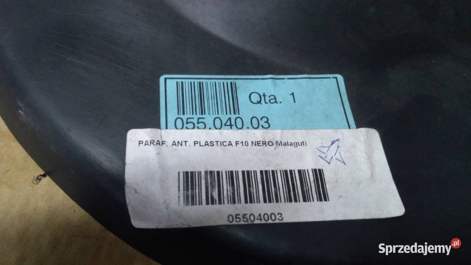 OBUDOWA OSŁONA BŁOTNIK PRZÓD ORGINAŁ Malaguti podlaskie Bielsk Podlaski