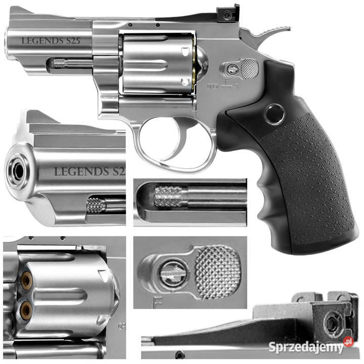 Rewolwer wiatrówka Legends S25 45 mm Warszawa