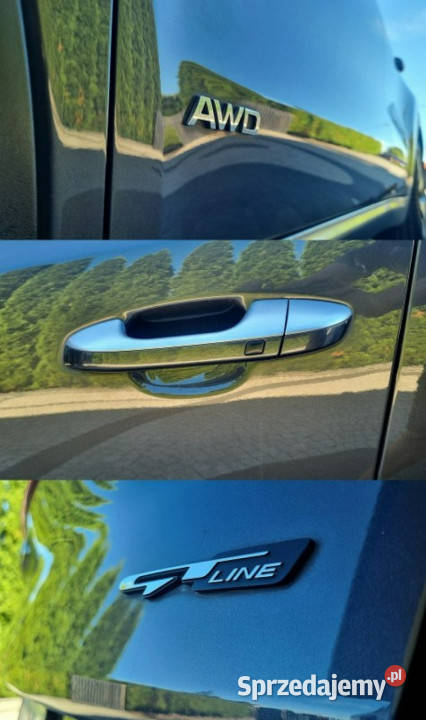 Kia Sportage GTLine Automat 4x4 Full GWARANCJA światła przeciwmgielne Płońsk
