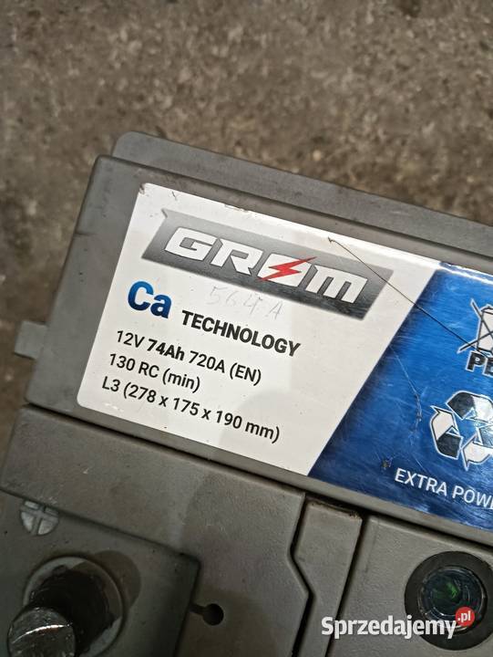 Akumulator 74 ah