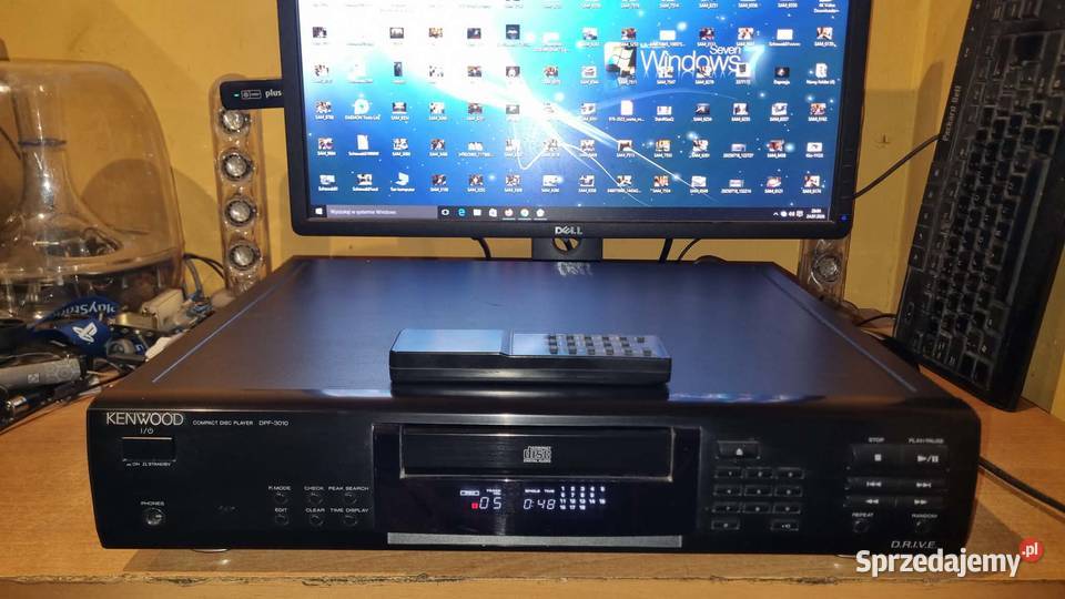 Odtwarzacz Kenwood DPF3010 DRIVE z pilotem Warta sprzedam