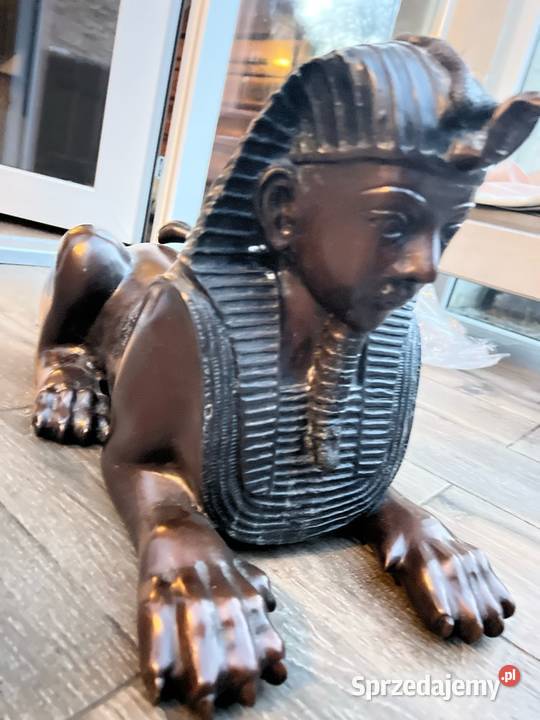 Sfinks z brązu rzeźba Sphinks 12 grał w filmie Kłodzko