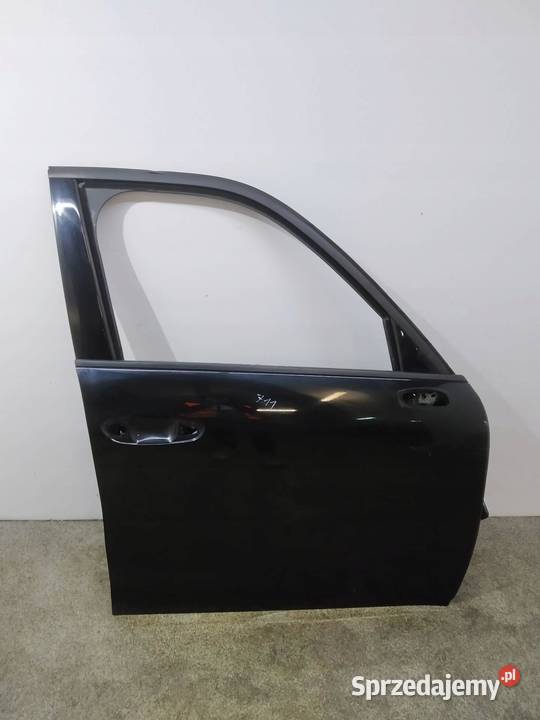 DRZWI PRAWE PRZÓD CZARNE Citroen C4 Grand